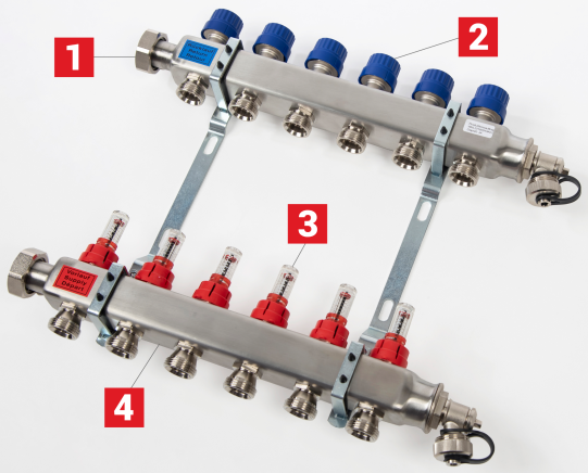 Heiz- und Kühlverteiler